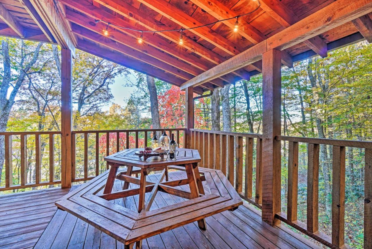 Grin N Bear It Cabin With Hot Tub And Fire Pit! Пиджен-Фордж Экстерьер фото